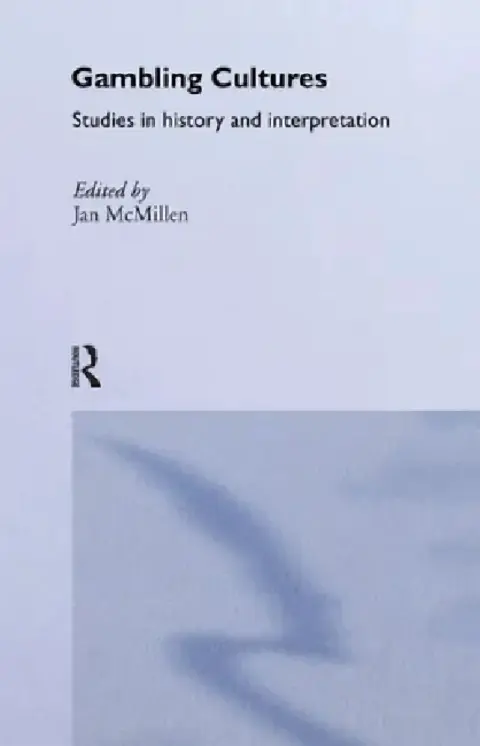 Cover of Gambling Cultures