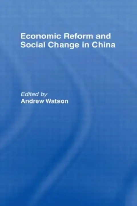 Cover of Economic Reform and Social Change in China