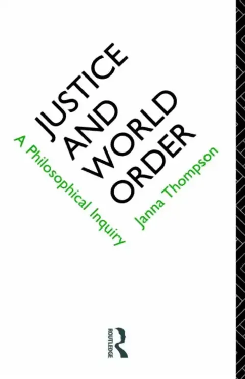 Cover of Justice and World Order