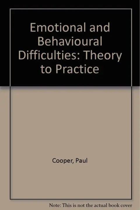 Cover of Emotional and Behavioural Difficulties
