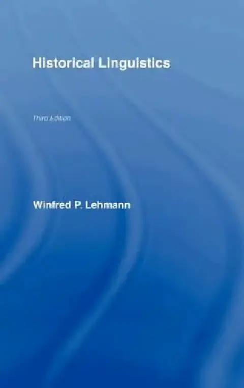 Cover of Historical Linguistics