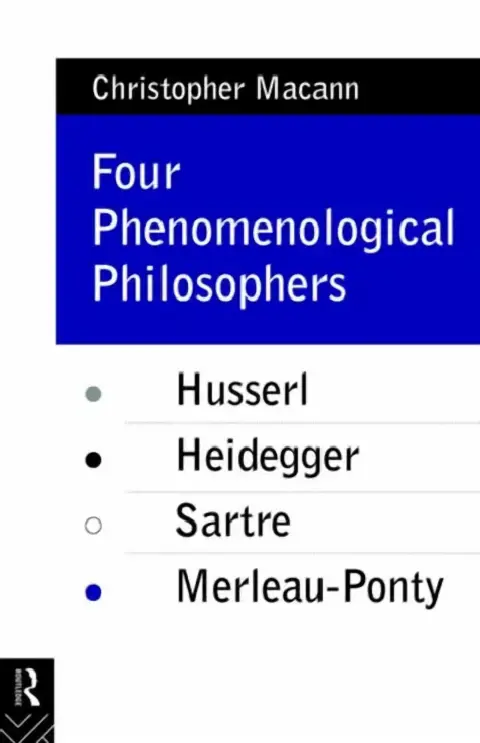 Cover of Four Phenomenological Philosophers