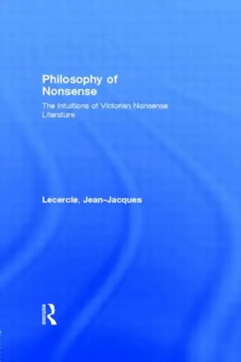 Cover of Philosophy of Nonsense