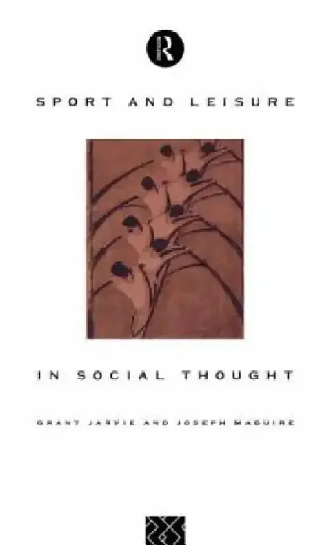 Cover of Sport and Leisure in Social Thought