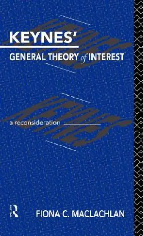 Cover of Keynes' General Theory of Interest
