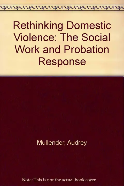 Cover of Rethinking Domestic Violence