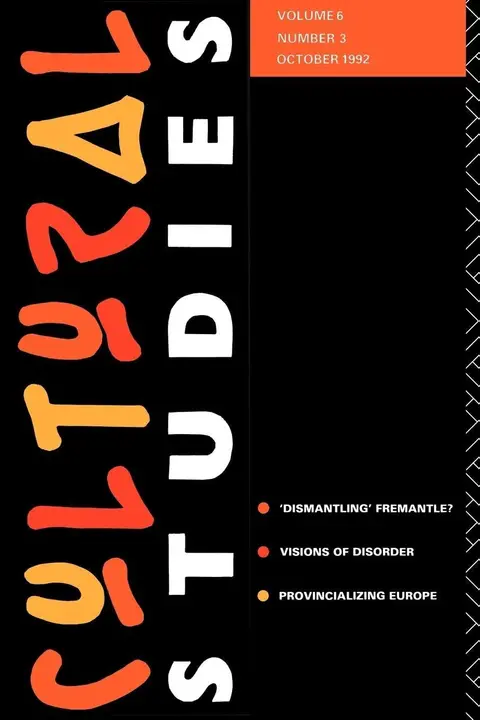 Cover of Cultural Studies