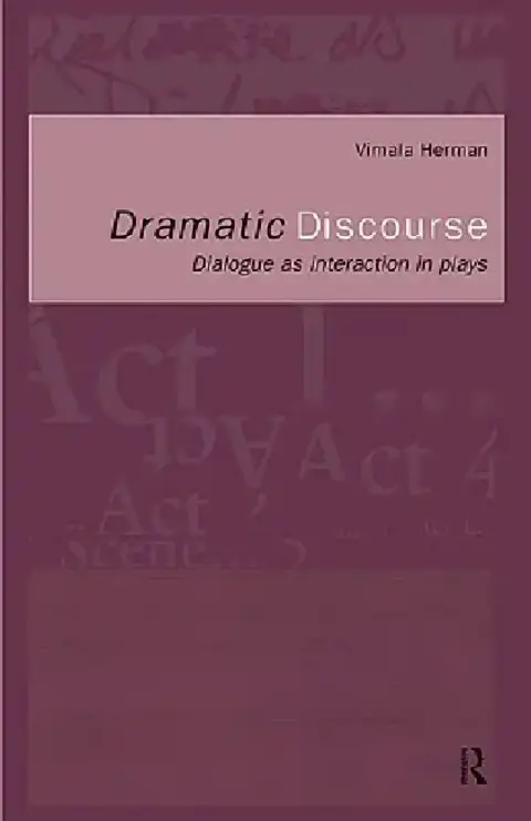 Cover of Dramatic Discourse