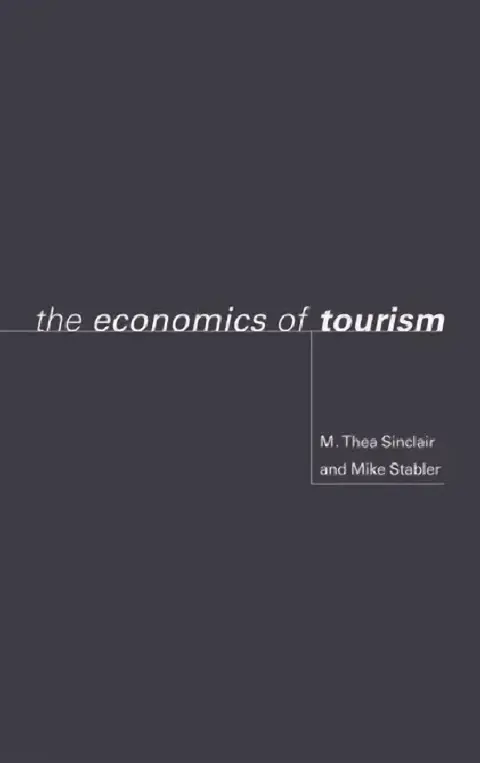 Cover of The Economics of Tourism