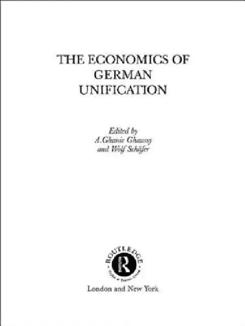 Cover of The Economics of German Unification