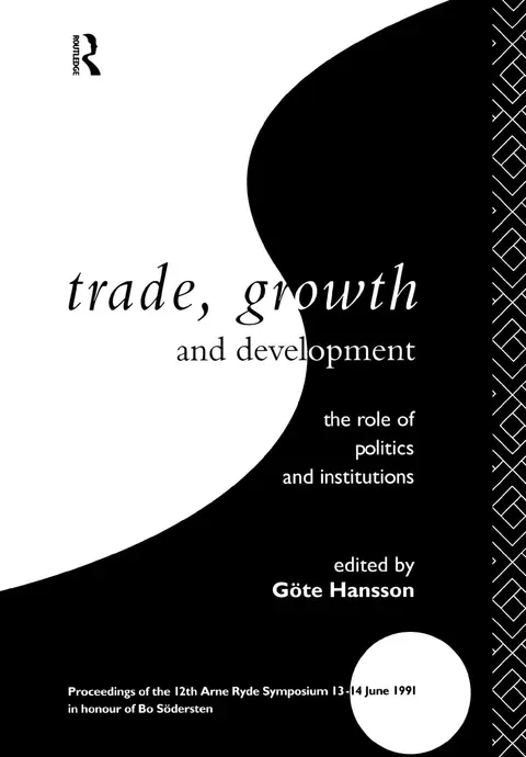 Cover of Trade, Growth and Development