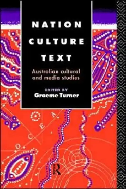 Cover of Nation, Culture, Text