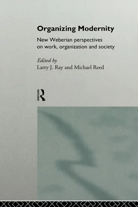 Cover of Organizing Modernity