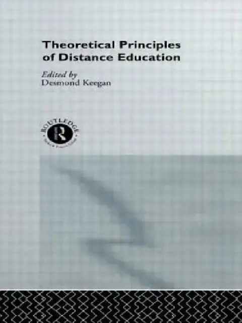 Cover of Theoretical Principles of Distance Education
