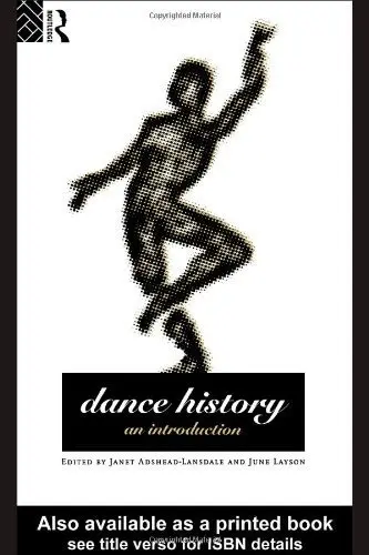Cover of Dance History