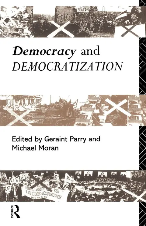 Cover of Democracy and Democratization