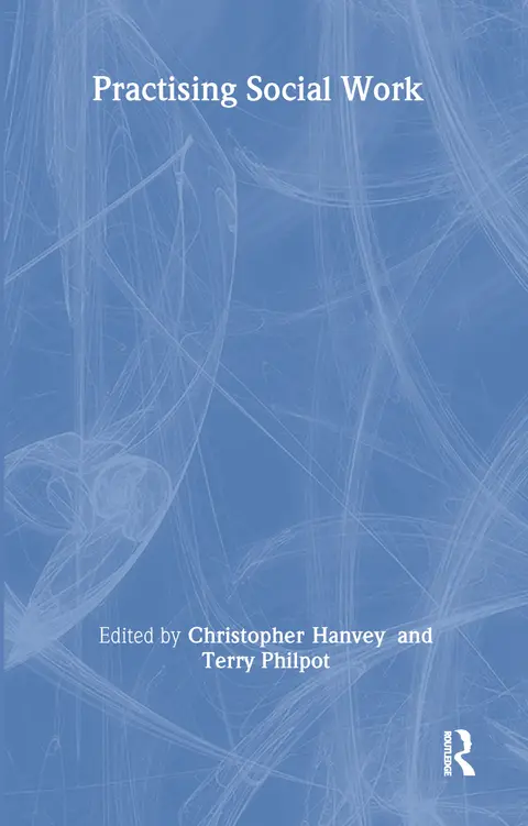 Cover of Practising Social Work