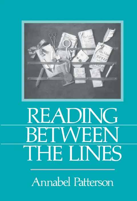 Cover of Reading Between the Lines