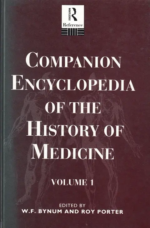 Cover of Comp Ency Hist Medicine V 1