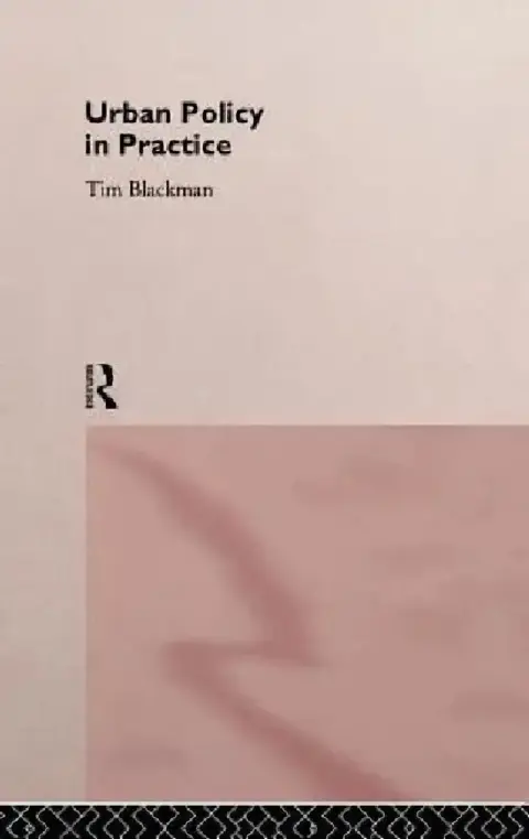 Cover of Urban Policy in Practice