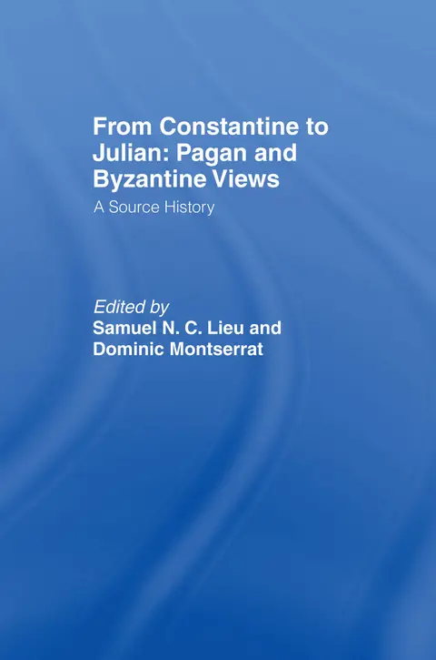 Cover of From Constantine to Julian