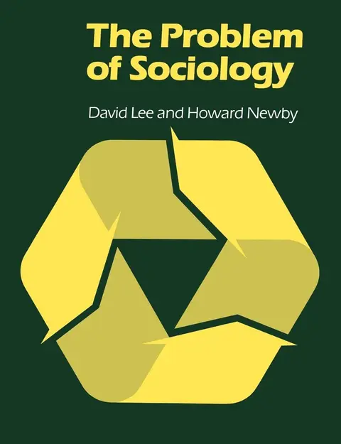 Cover of The Problem of Sociology