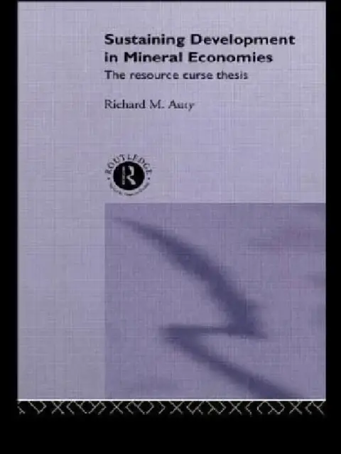 Cover of Sustaining Development in Mineral Economies