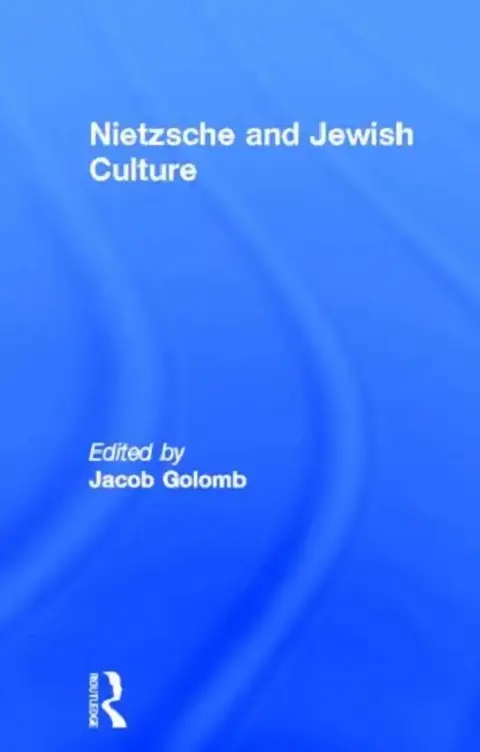 Cover of Nietzsche and Jewish Culture