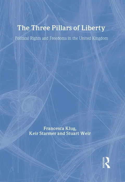 Cover of The Three Pillars of Liberty