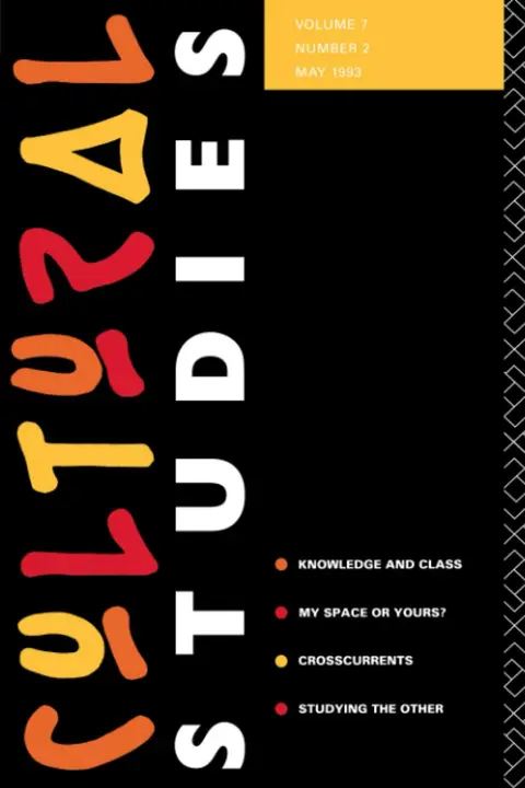 Cover of Cultural Studies