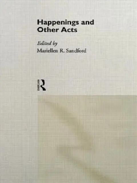 Cover of Happenings and Other Acts