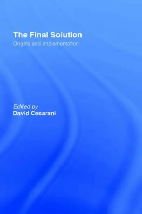 Cover of The Final Solution