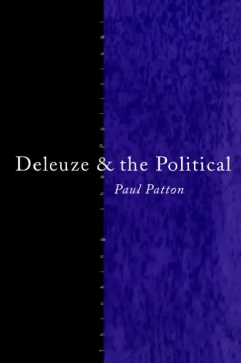 Cover of Deleuze and the Political