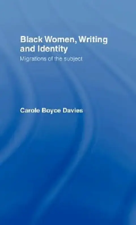Cover of Black Women, Writing and Identity