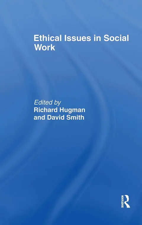 Cover of Ethical Issues in Social Work