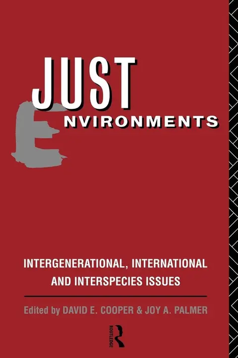 Cover of Just Environments