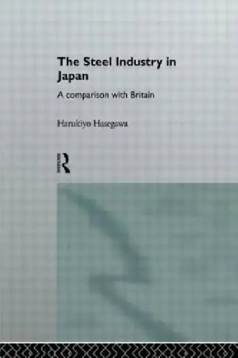 Cover of The Steel Industry in Japan