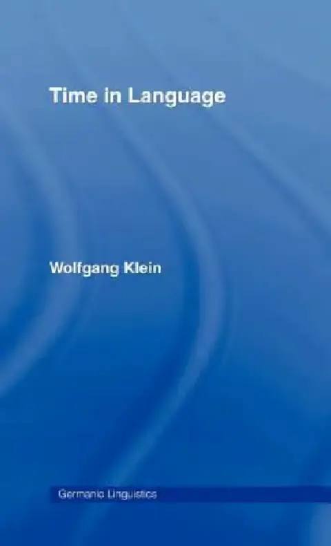 Cover of Time in Language