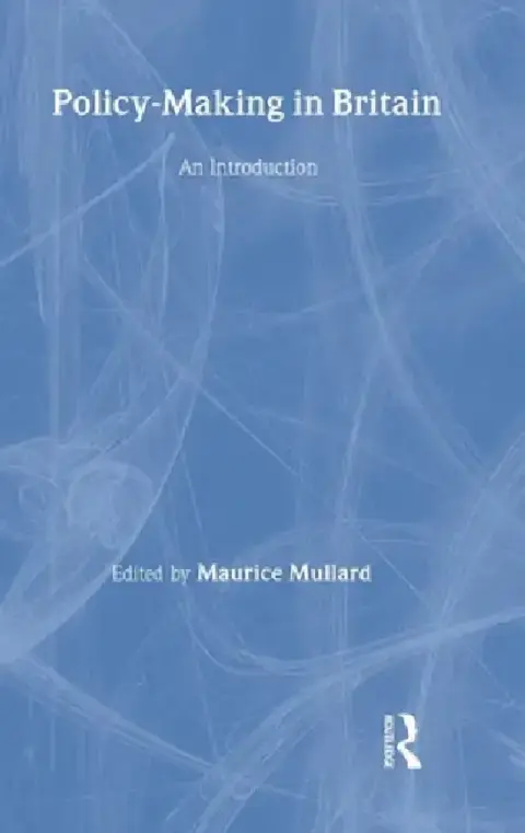 Cover of Policy-Making in Britain