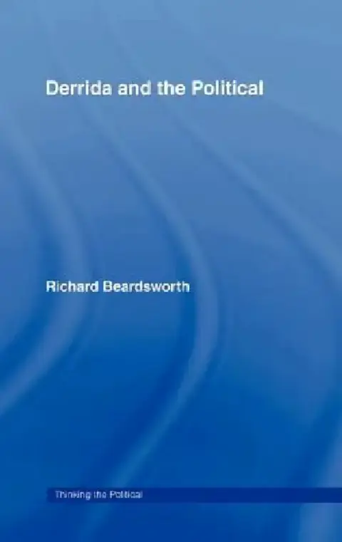 Cover of Derrida and the Political