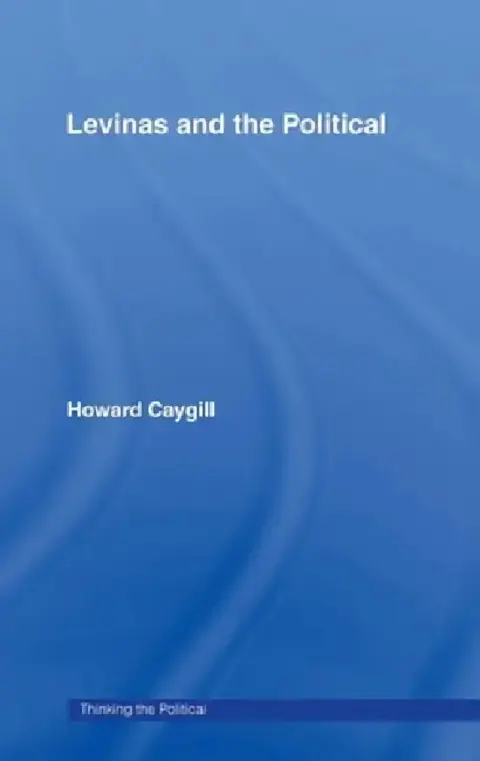 Cover of Levinas and the Political
