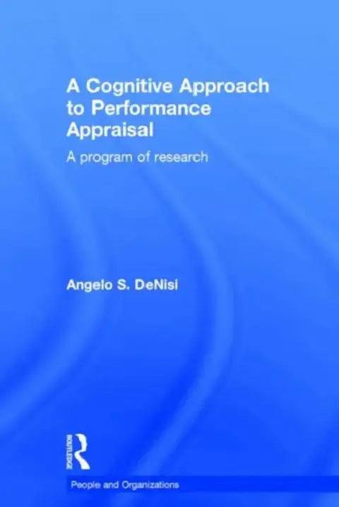 Cover of A Cognitive Approach to Performance Appraisal