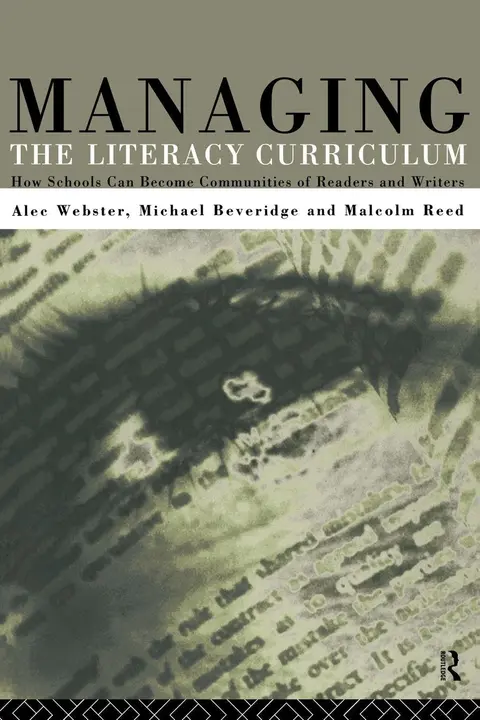 Cover of Managing the Literacy Curriculum