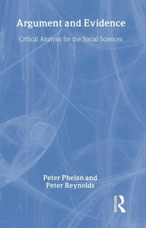 Cover of Argument and Evidence