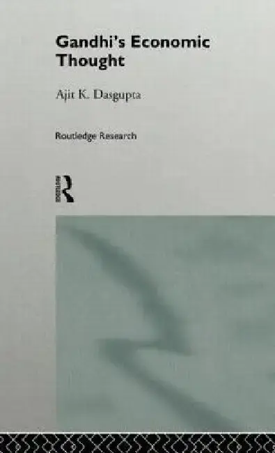 Cover of Gandhi's Economic Thought