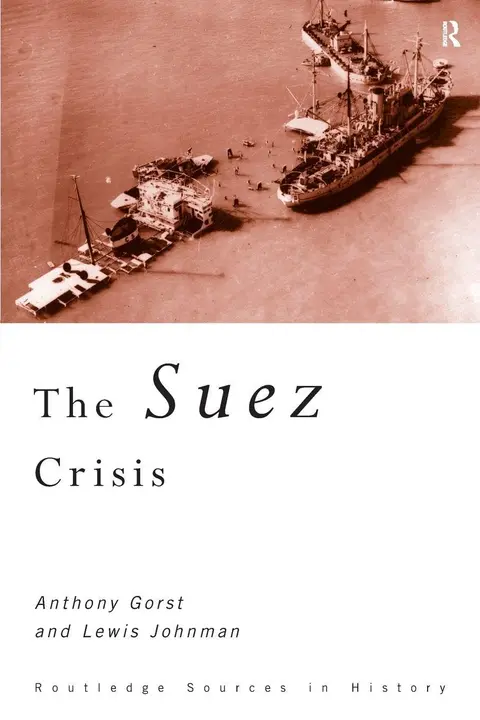 Cover of The Suez Crisis