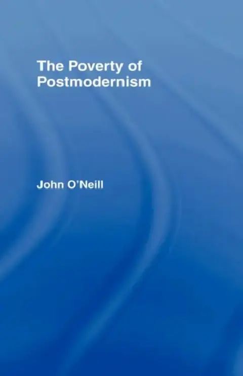 Cover of The Poverty of Postmodernism
