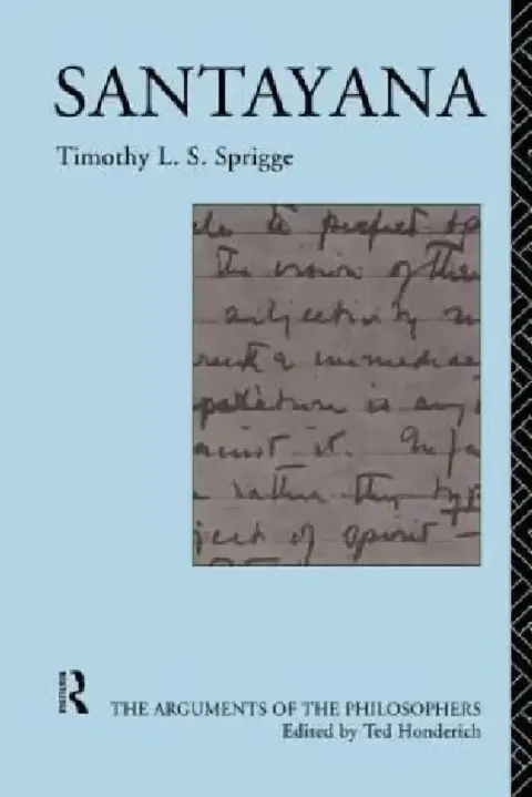 Cover of Santayana