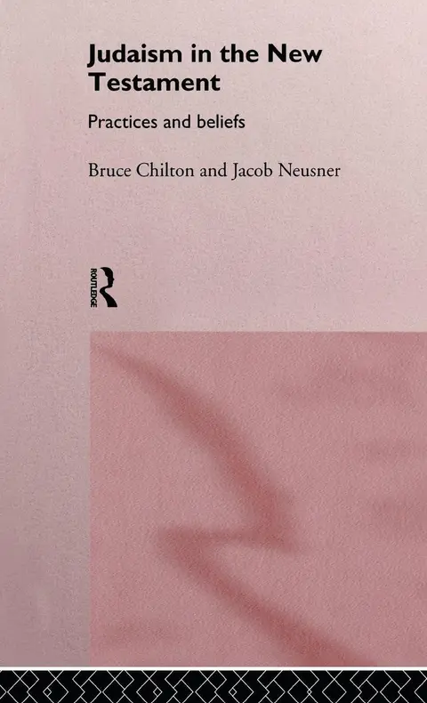 Cover of Judaism in the New Testament
