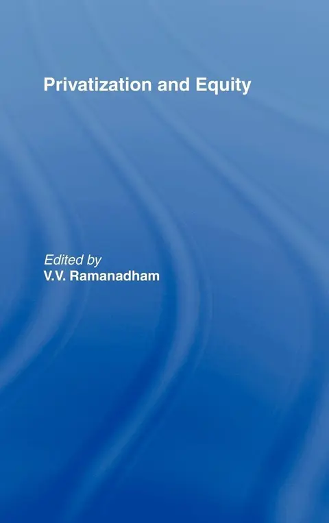 Cover of Privatization and Equity